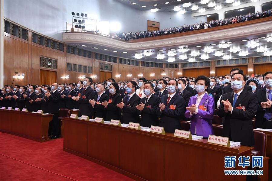 5月22日，第十三屆全國人民代表大會第三次會議在北京人民大會堂開幕。 